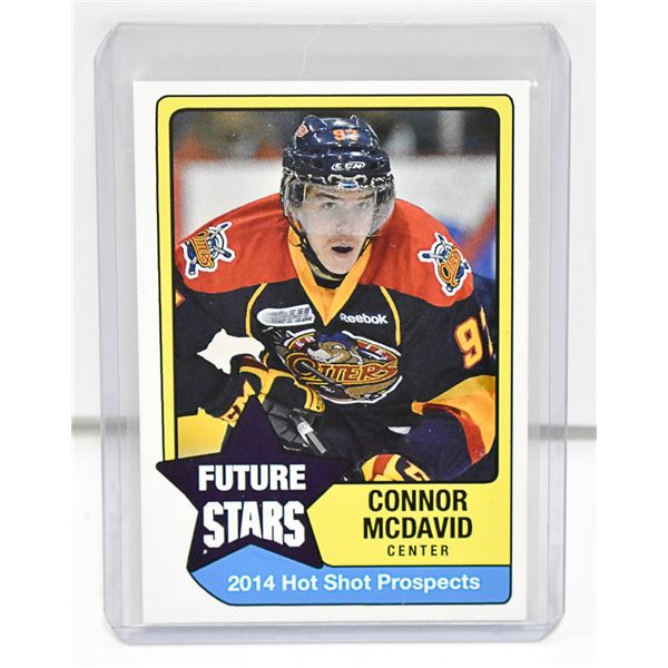CONNOR MCDAVID FUTURE STARS CARD