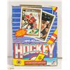 Image 1 : WAX BOX OF 1991 HOCKEY PACKS ROOKIES