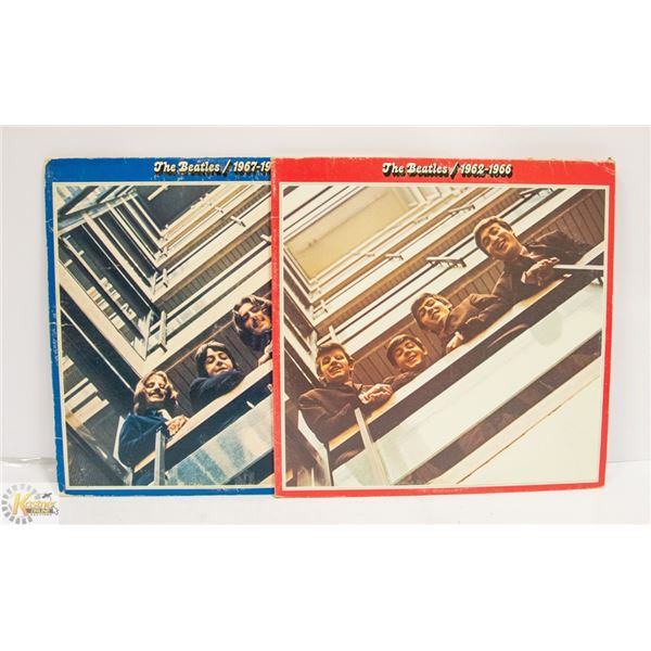 2 X BEATLES RECORDS 1962 TO 1970
