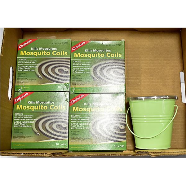 BRAND NEW MOSQUITO COILS(4 PACKS OF 10)+CITRONELLA