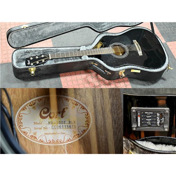 CORT ACOUSTIC GUITARS W/ PICKUPS RARE