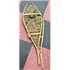 Image 1 : ANTIQUE SINUET SNOWSHOES LEATHER STRAPPED
