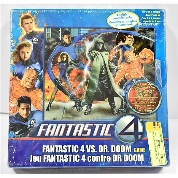 FANTASTIC 4 VS DOCTOR DOOM GAME