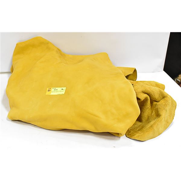 TANNED ELK HIDE APP 5 FT BY 6 FT