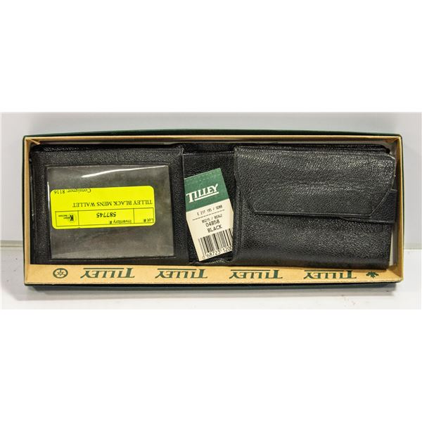 TILLEY BLACK MENS WALLET