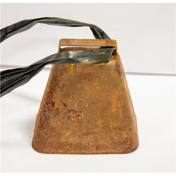 LARGE METAL COW BELL