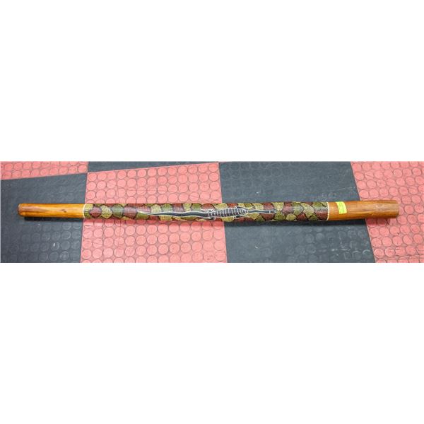 LARGE WOODEN DECOR PIECE APPROX 51" LONG