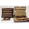 Image 1 : WOVEN SADDLE BAGS & BLANKET/PILLOW