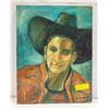 Image 1 : ORIGINAL OIL PAINTING PAT TRUDEAU HOWDY