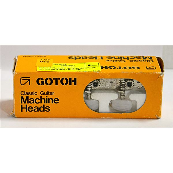 GOTOH CLASSIC GUITAR MACHINE HEADS MOTHER OF PEARL