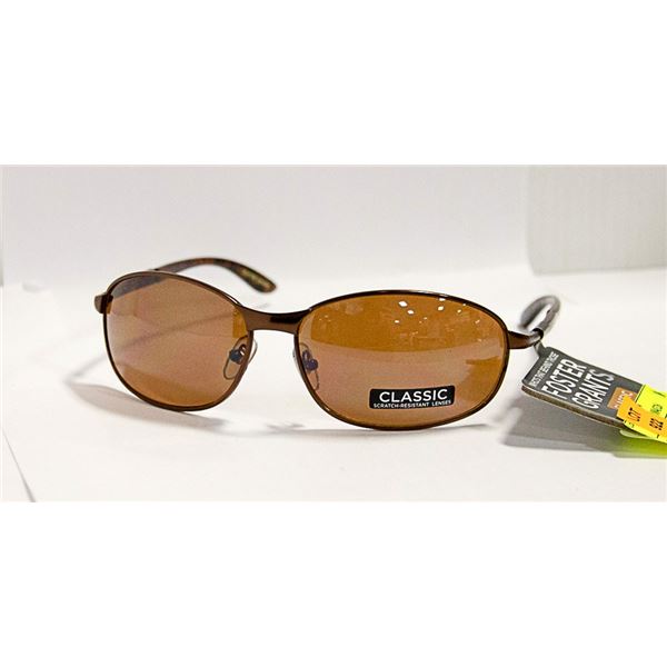 FOSTER GRANT CLASSIC SUNGLASSES W/ TORTISE SHELL