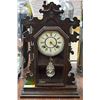Image 1 : ANSONIA GINGERBREAD CLOCK /W ORIGINAL GLASS