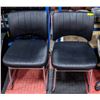 Image 1 : 2 OFFICE BLACK CHAIRS