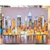 Image 1 : HUGE PRINT CITY VIEW APPROX 59" X 47"