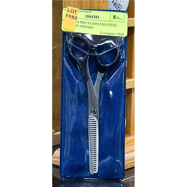 HAIR KISS PRO STAINLESS STEEL THINNING SHEARS