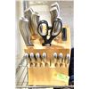 Image 1 : CHICAGO CUTLERY 16 PIECE BLOCK SET KITCHEN + STEAK