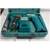 Image 1 : MAKITA 9.6 VOLT DRILL CHARGER AND EXTRA BATTERY