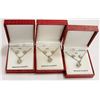 Image 1 : LOT OF 3 SWAROVSKI ELEMENTS EARRING AND NECKLACE
