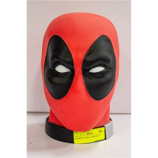 DEADPOOL PIGGY BANK HEAD