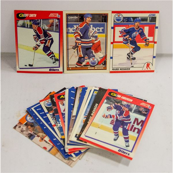 30 EDMONTON OILERS CARDS NHL HOCKEY