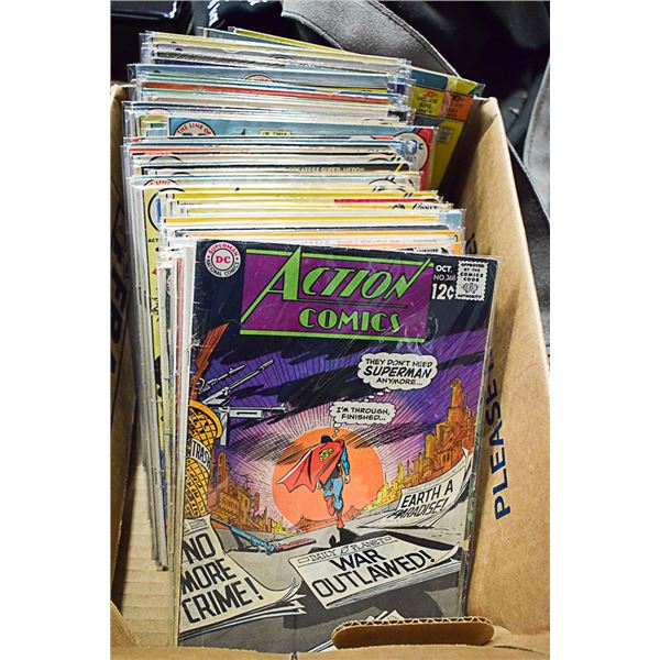 60 ACTION COMICS SUPERMAN 12,15,20,30 CENT PRICE