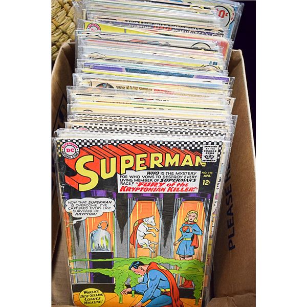 75 SUPERMAN COMICS 12,15,20,30 CENT PRICES VINTAGE