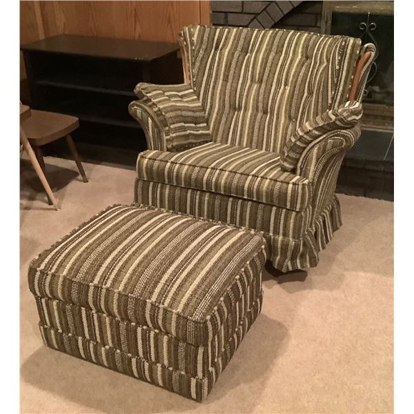 Chair & Footstool