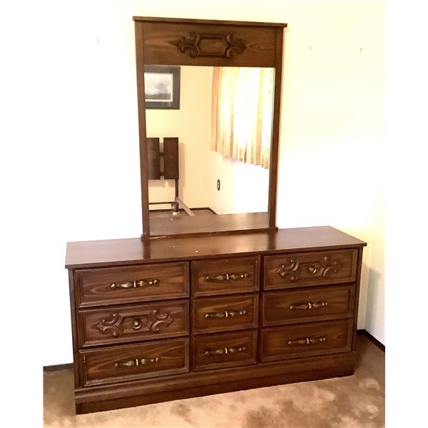Dresser with Mirror