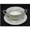 Image 1 : Paragon 2 Handle Cup&Saucer-BRIDAL LEAF #1956418