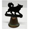 Image 1 : Lovely Bronze Figural Bell - Alaska #1956442