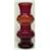 Image 1 : LARGE RUBY GLASS ART DECO STYLE VASE #1956483