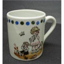 ANTIQUE CHILDS MUG -  FOR A GOOD CHILD  #1956561