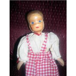 6"  Wood Girl Doll #1956642