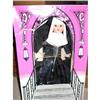 Image 1 : 12" Black Habit Nun In Box 1950's #1956694
