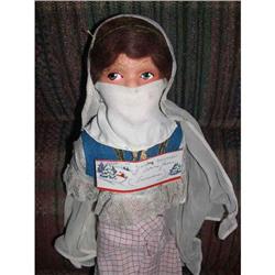 1940's Tunisia 12  Girl Doll #1956715