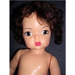 16" Terri Lee Brown Wig W/ Panties #1956778