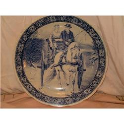 Delft charger -horse & carriage #1956900