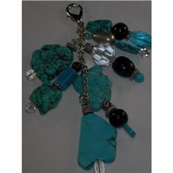 Edna:  Tourquoise necklace/purse attachment #1956975