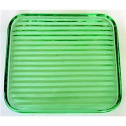 NMV Green Depression Glass Vanity Tray #1957078
