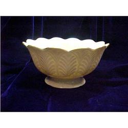 Lenox Serving Bowl  - Footed  with Leaf Pattern#1957433