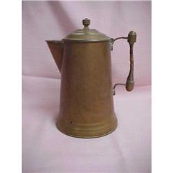 Vintage Copper Coffee Pot #1957463