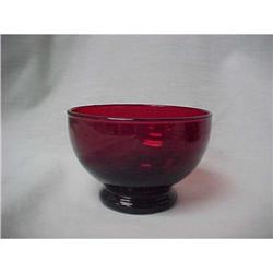 Anchor Hocking Royal Ruby Sherbet Bowl- Baltic #1957469