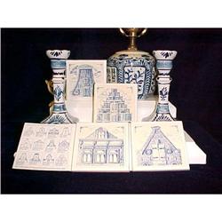 Delft Pottery 7 Piece Set #1957482