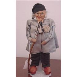 Doll Cloth Ravca Old  Man France Tagged  #1957672