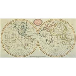 Map of World  Best Authorities BRIGHTLY 1807 #1966772