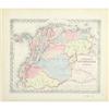 Image 1 : Antique Map Venezuela Ecuador Colton 1859 #1966781