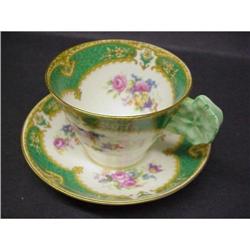 ROYAL PARAGON CUP and SAUCER PANSY HANDLE #1966857