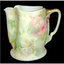 Royal Bayreuth 3 Color ROSES Milk Pitcher  #1967218