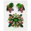 Image 1 : Hattie Carnegie Brooch & Earings Set #1967225