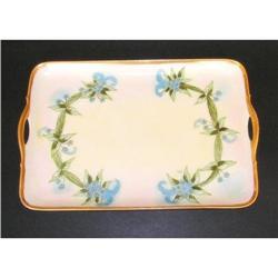 Bavarian Porcelain Floral Vanity Tray #1967241